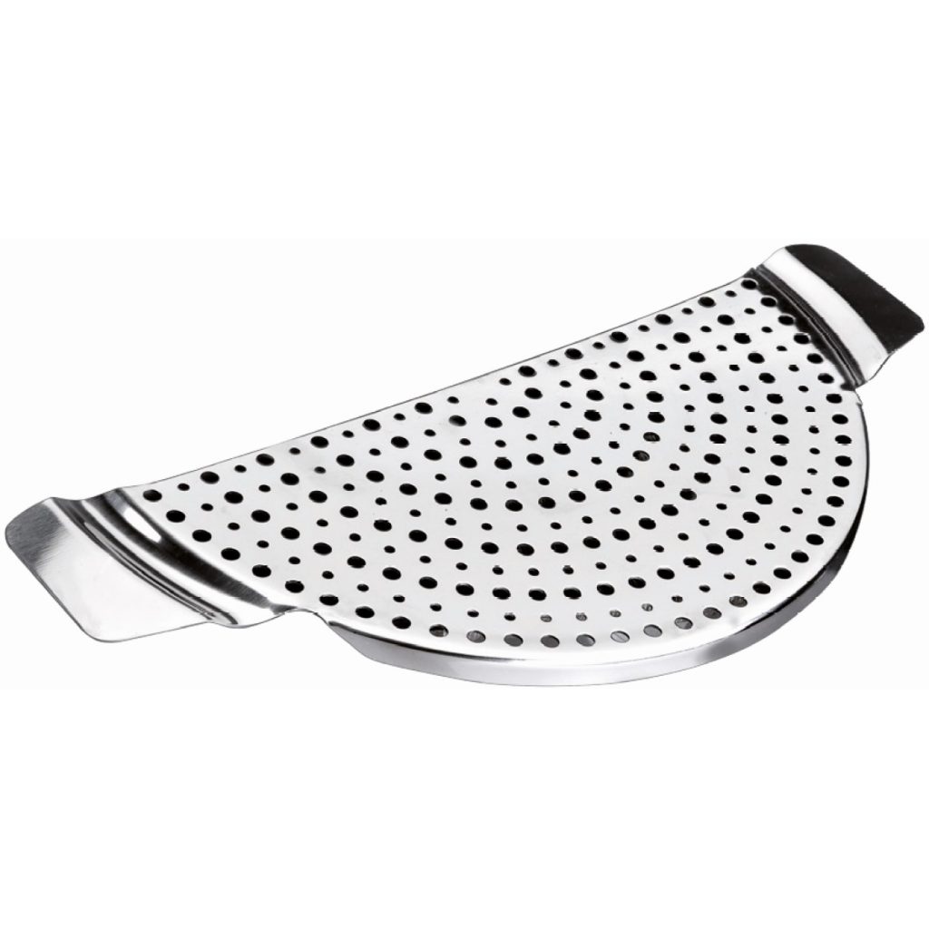 Stainless steel strainer for casserole dish