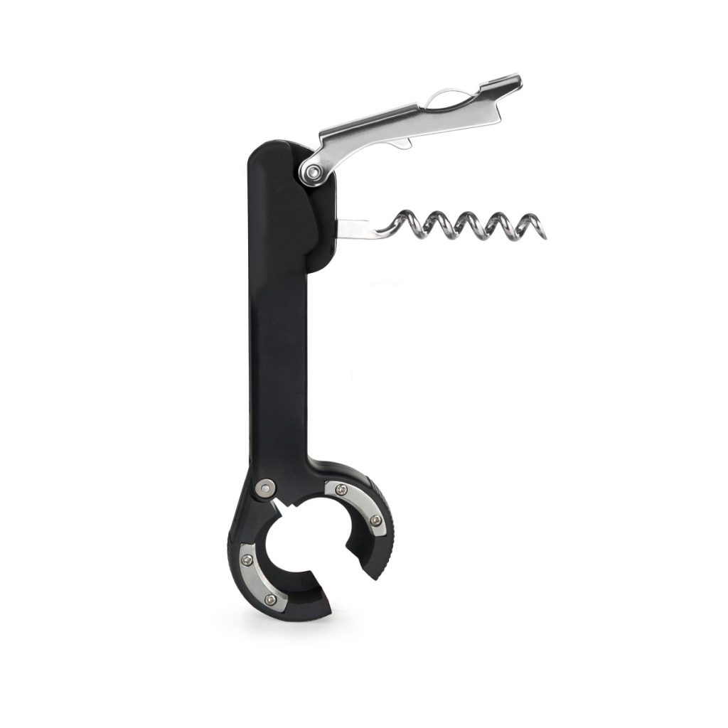 Double support corkscrew with decapping device - Image 2