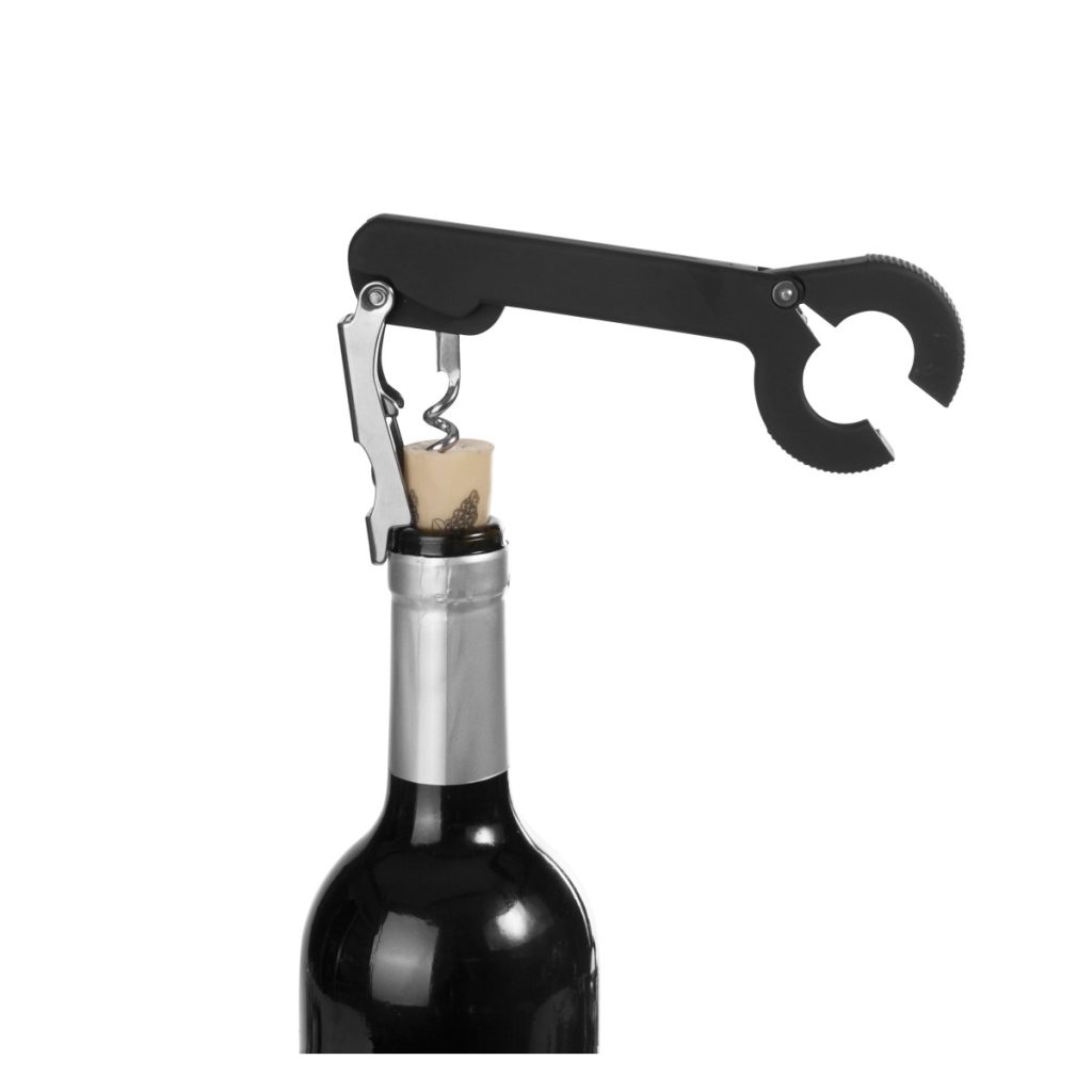 Double support corkscrew with decapping device - Image 4