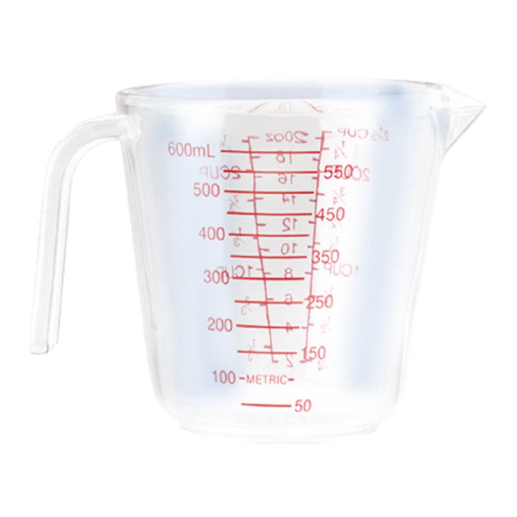 Plastic measuring jug (0.60 l)