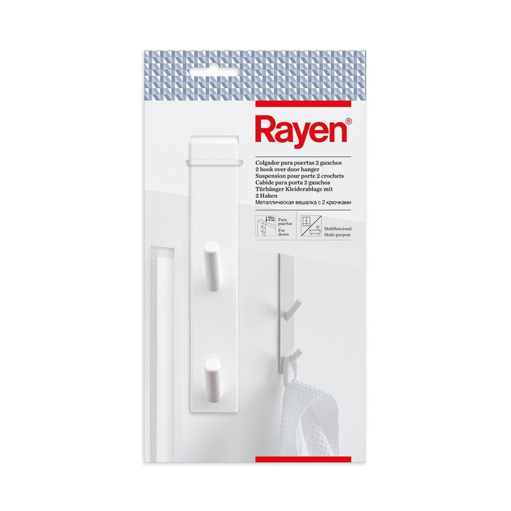 Door hanger with 2 hooks - Image 2