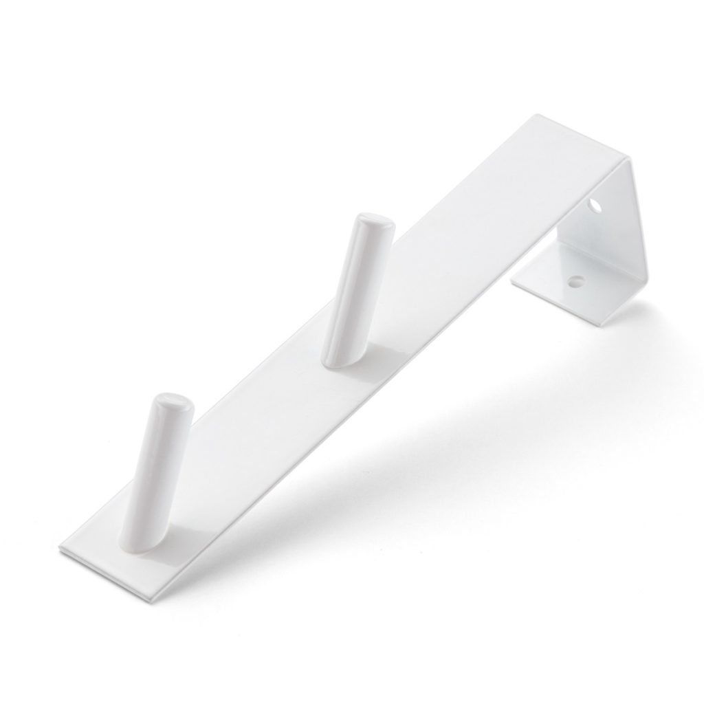 Door hanger with 2 hooks